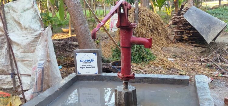 Hand water pump  – Alapur, Biswanath, Sylhet, Bangladesh